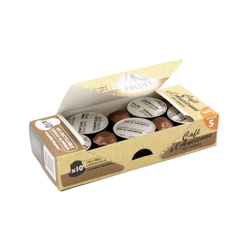 Café à l’Ancienne – 10 capsules compatibles Nespresso® – 100 % Arabica