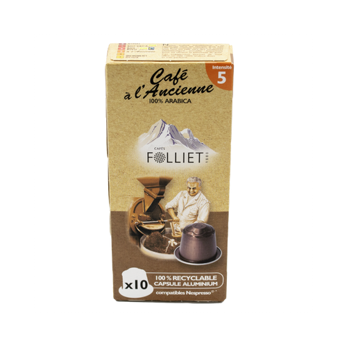 Café à l’Ancienne – 10 capsules compatibles Nespresso® – 100 % Arabica